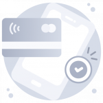 Wireless Payment -Flat Web and Mobile App Icons