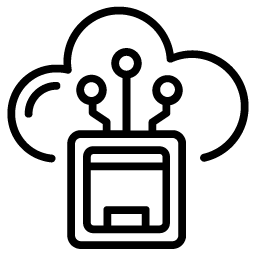 Cloud Computing. - Big Data Icons