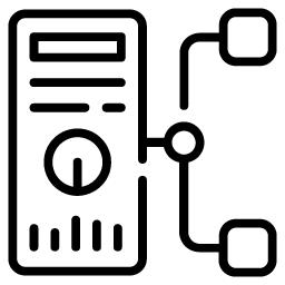 Data Network - Big Data Icons