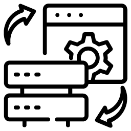 Database Control - Big Data Icons