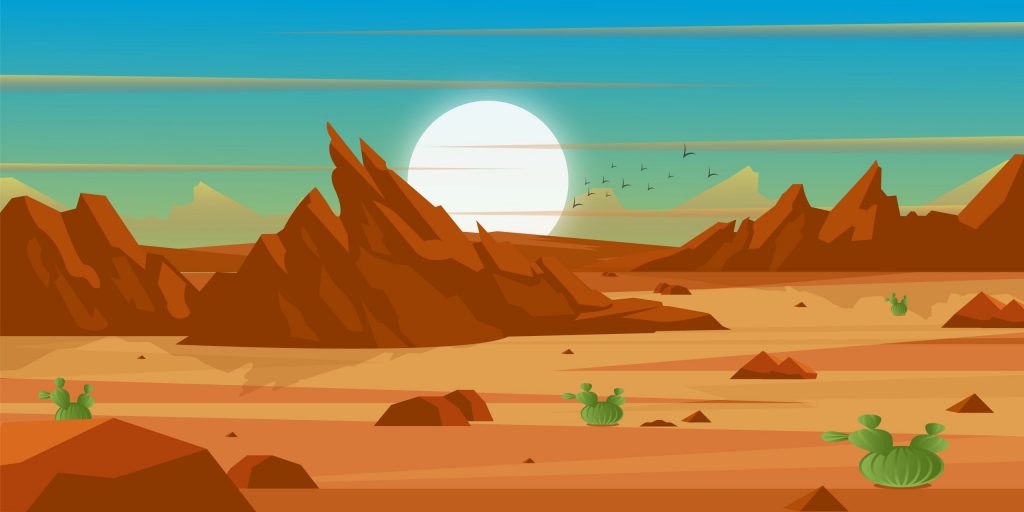 Desert Hills -Desert Backgrounds