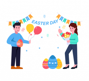 Easter Day -200+ Flat Business Illustrations