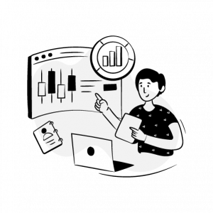 Market Analysis-79 Hand Drawn Business Illustrations