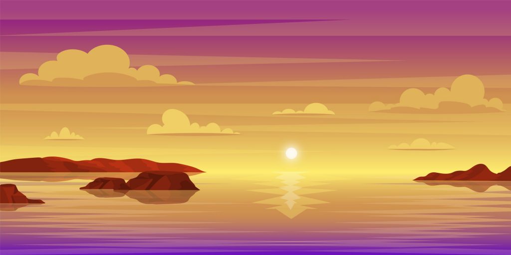 Riverscape -30 Sunset Backgrounds (2)