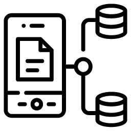 Shared Data - Big Data Icons