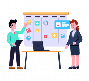 Team Planning -200+ Flat Business Illustrations (2)