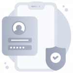 Authorization -Flat Web and Mobile App Icons