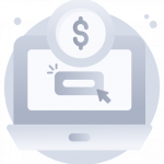 Pay Per Click -Flat Web and Mobile App Icons