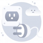 No Connection -Flat Web and Mobile App Icons