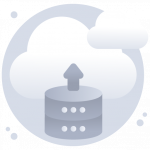 Data Migration -Flat Web and Mobile App Icons
