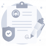 Data Security -Flat Web and Mobile App Icons