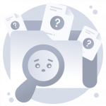 Files Not Found -Flat Web and Mobile App Icons