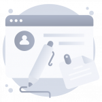 Blog -Flat Web and Mobile App Icons (2)