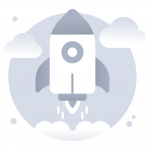 Launch App -Flat Web and Mobile App Icons