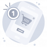 Shopping Quantity -Flat Web and Mobile App Icons