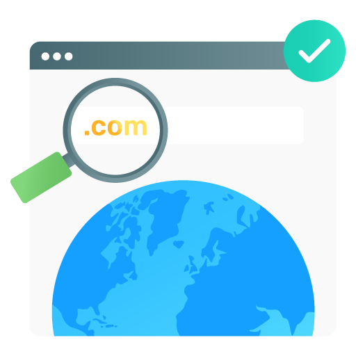 Domain Registration -Web Hosting and Data Analytics Flat