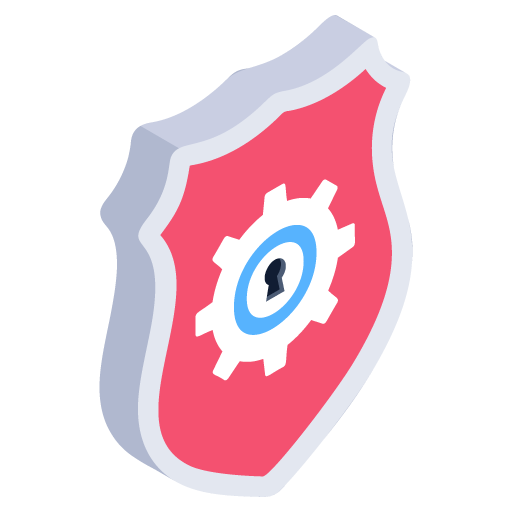 Security Setting -Cyber Security Isometric Icons