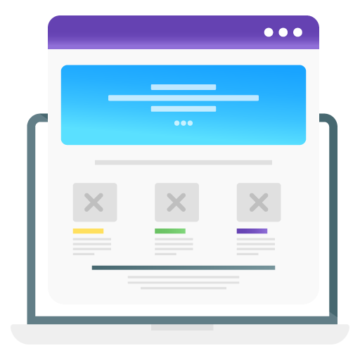 Wireframe -Seo and Development Flat Gradient Vectors