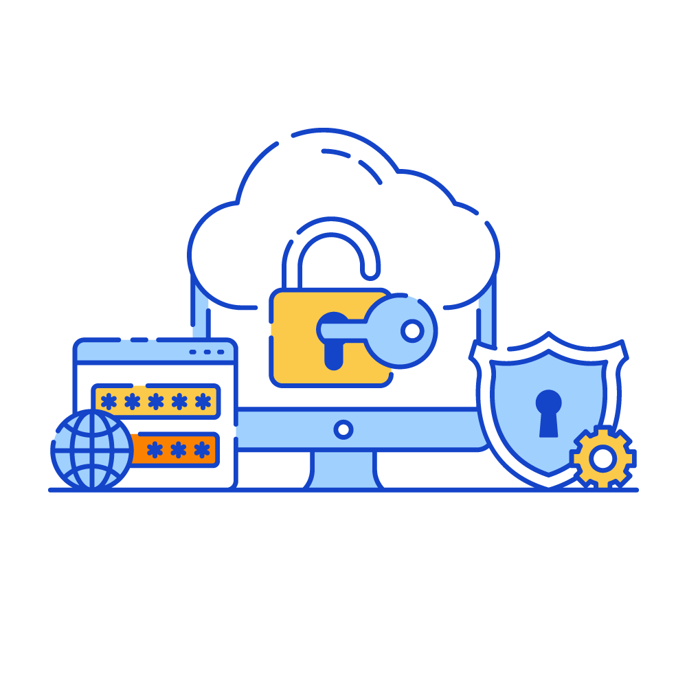 Cloud Access -Data Analytics Illustrations