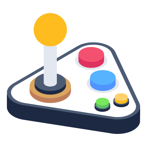 Control Column -Game Isometric Icons