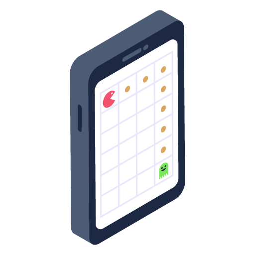 Mobile Game -Game Isometric Icons