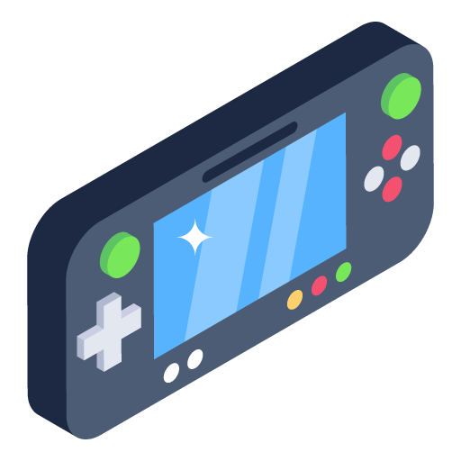 Handheld Game -Game Isometric Icons