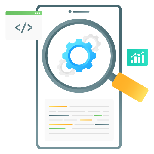 App Testing -App Development Flat Gradient Vectors