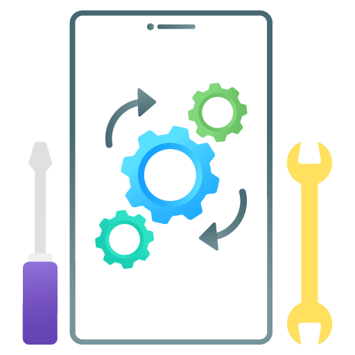 Mobile Configuration -App Development Flat Gradient Vectors