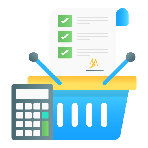 Order Checkout -Ecommerce Flat Gradient Vectors Pack