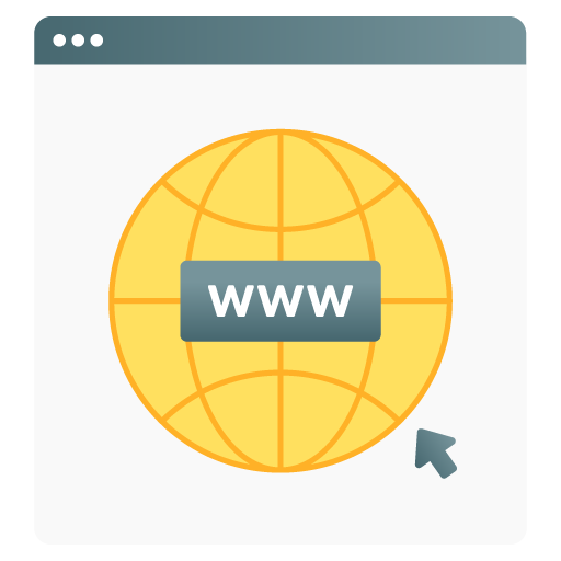 Internet Browser -Artificial Intelligence Flat Gradient Vectors