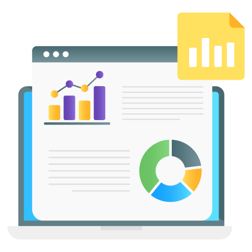 Website Analytics -Seo and Development Flat Gradient Vectors