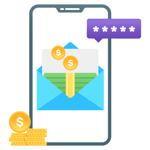 Sms Transaction -Ecommerce Flat Gradient Vectors Pack
