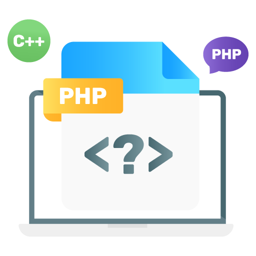 File Format -Seo and Development Flat Gradient Vectors