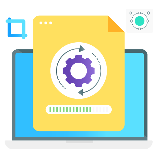 File Processing -Graphic Design Gradient Vectors Pack
