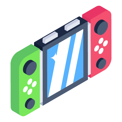 Handheld Video Game -Game Isometric Icons