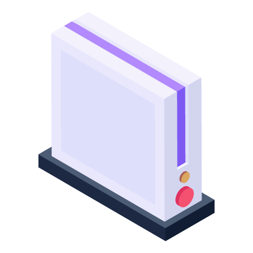 Central Processing Unit -Game Isometric Icons