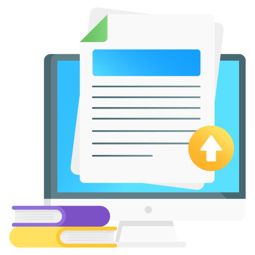 Upload Document -Online Education and Knowledge Flat Gradient Vectors