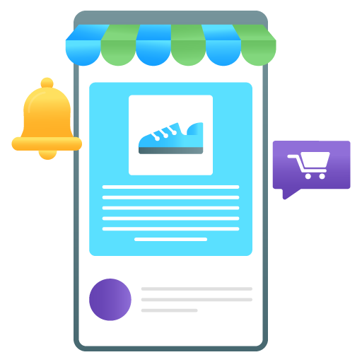 Order Notification -Ecommerce Flat Gradient Vectors Pack