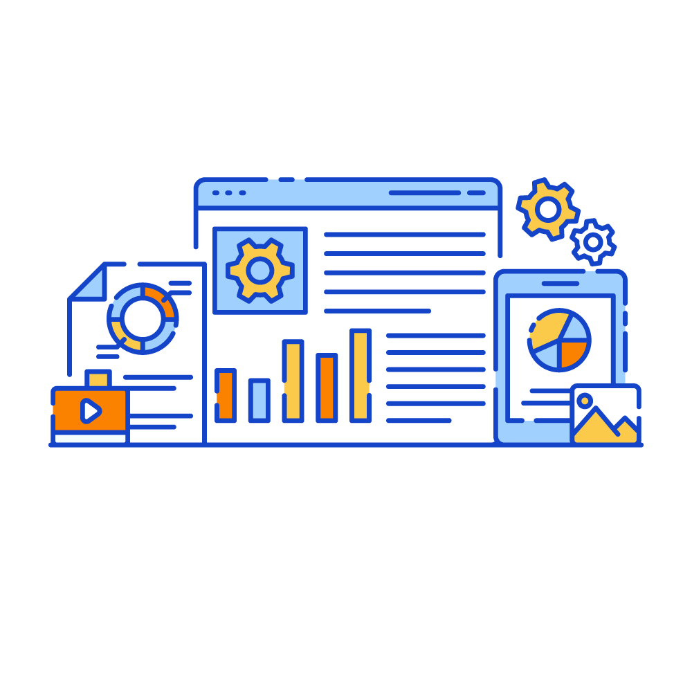 Seo Optimization -Data Analytics Illustrations