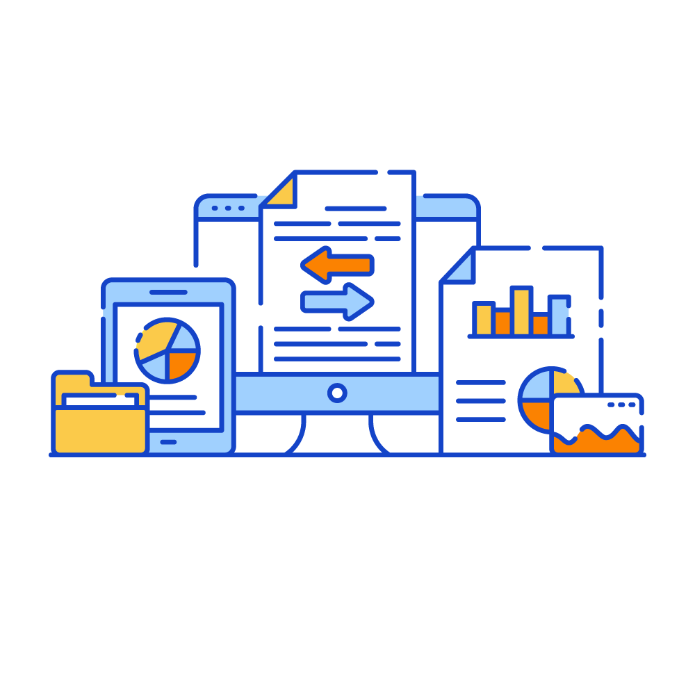 Data Transfer -Data Analytics Illustrations