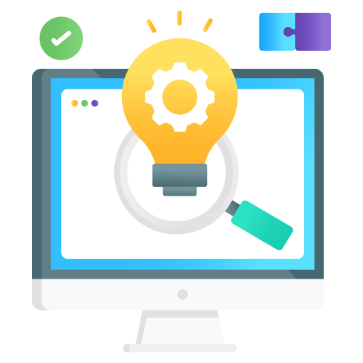 Seo Solution -Seo and Development Flat Gradient Vectors
