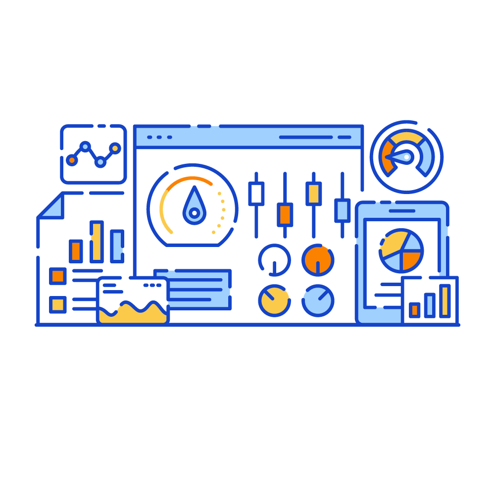 Dedicated Dashboard -Data Analytics Illustrations