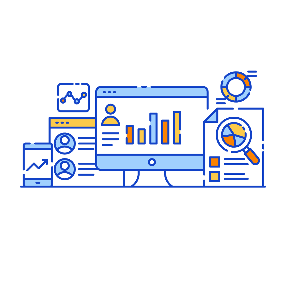 Customer Data Platform -Data Analytics Illustrations