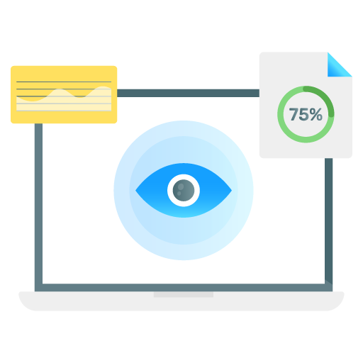 Monitoring Software -Web Hosting and Data Analytics Flat
