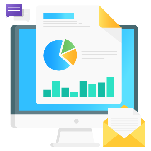 Data Analytics -Seo and Development Flat Gradient Vectors