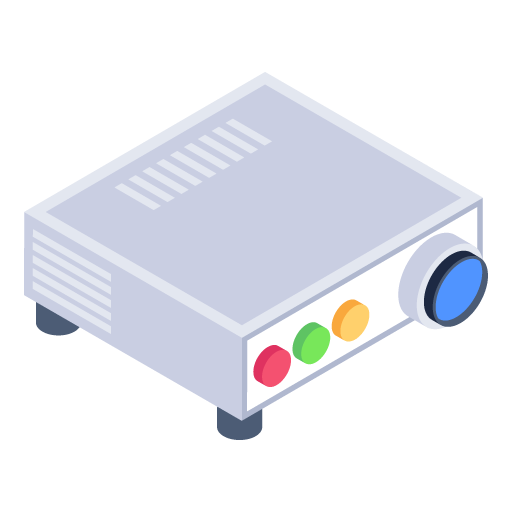 Game Projector -Game Isometric Icons