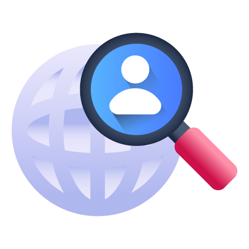 Search Global User -100 E-learning Vector Icons