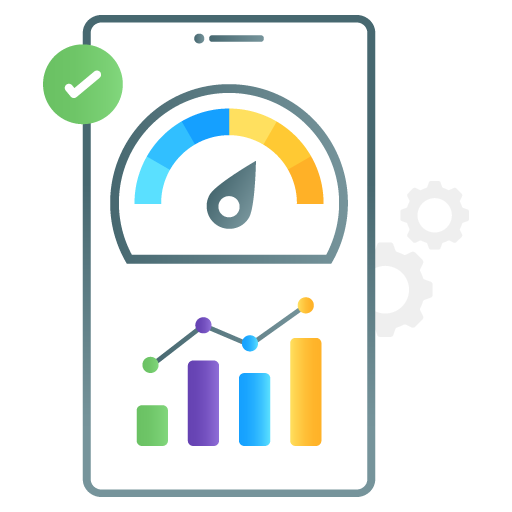 Mobile Optimization -Seo and Development Flat Gradient Vectors