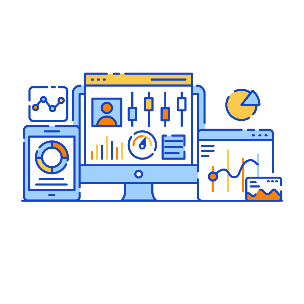 Admin Dashboard -Data Analytics Illustrations