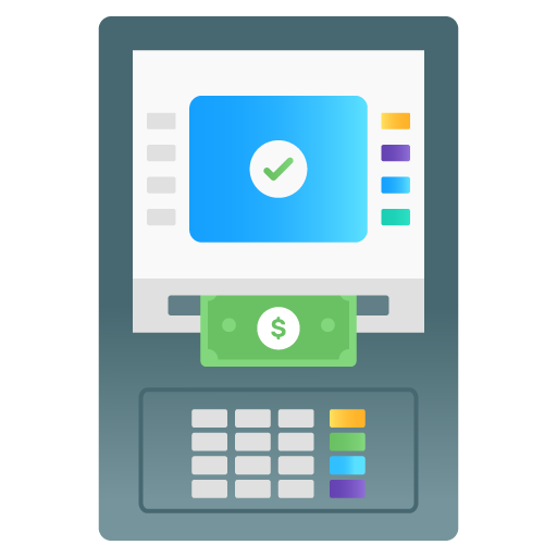 Automated Teller Machine -Ecommerce Flat Gradient Vectors Pack